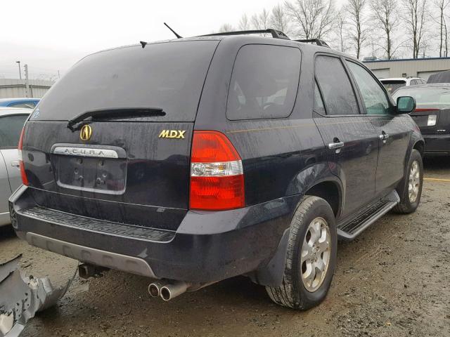 2HNYD18862H539917 - 2002 ACURA MDX TOURIN BLACK photo 4