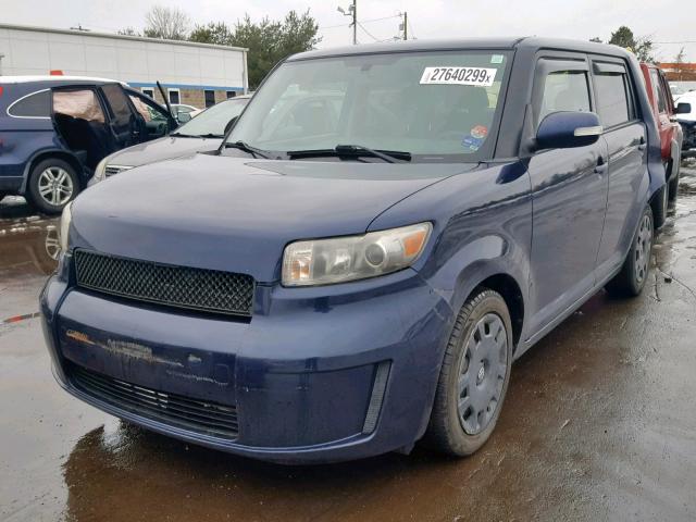 JTLKE50E781018427 - 2008 TOYOTA SCION XB Көк фото 2