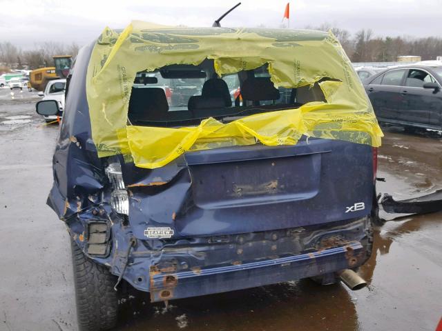 JTLKE50E781018427 - 2008 TOYOTA SCION XB Көк фото 9