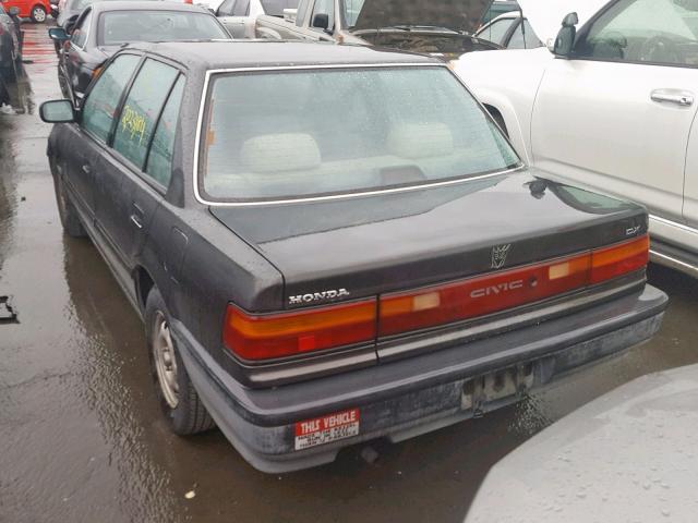 JHMED3547MS012128 - 1991 HONDA CIVIC DX GRAY photo 3