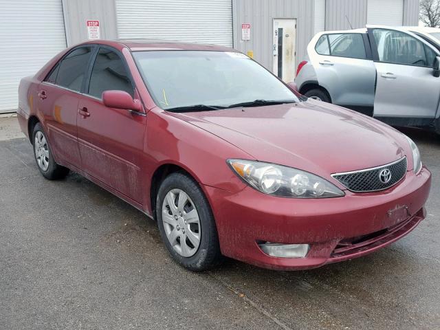 4T1BE32K15U093410 - 2005 TOYOTA CAMRY LE MAROON photo 1