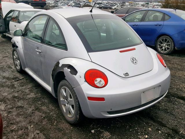 3VWPW31C67M513359 - 2007 VOLKSWAGEN NEW BEETLE Gümüş foto 3