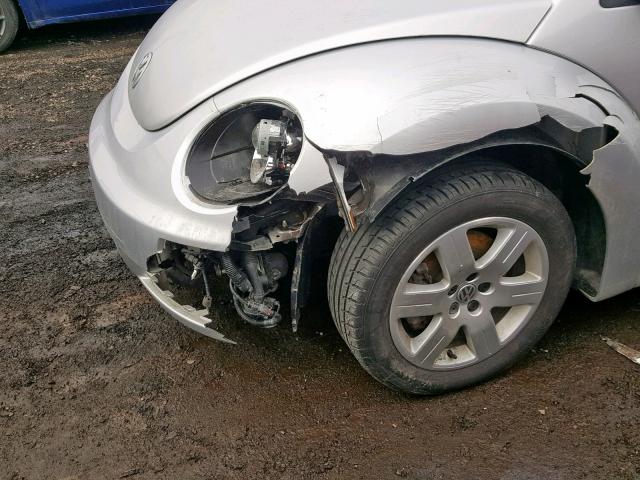 3VWPW31C67M513359 - 2007 VOLKSWAGEN NEW BEETLE Gümüş foto 9
