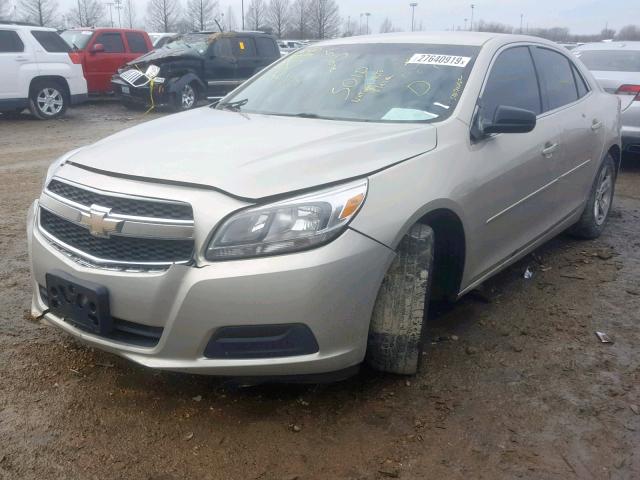 1G11B5SA7DF254754 - 2013 CHEVROLET MALIBU LS Qızıl foto 2