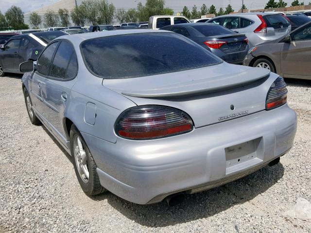 1G2WR521XXF254233 - 1999 PONTIAC GRAND PRIX 灰色 照片 3
