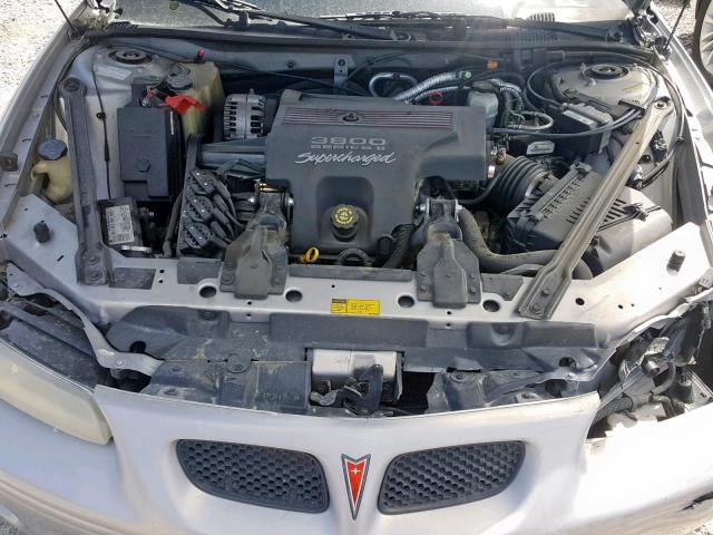 1G2WR521XXF254233 - 1999 PONTIAC GRAND PRIX 灰色 照片 7