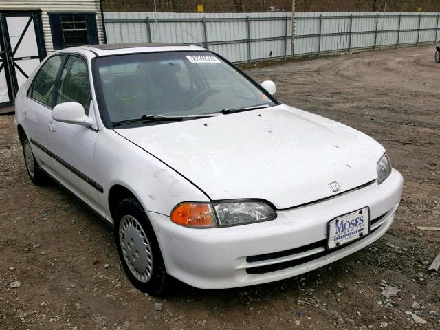 1HMEH9695SS009937 - 1995 HONDA CIVIC WHITE photo 1