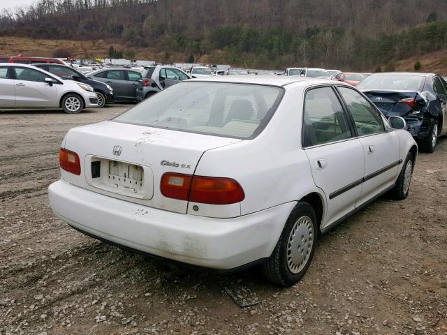 1HMEH9695SS009937 - 1995 HONDA CIVIC WHITE photo 4