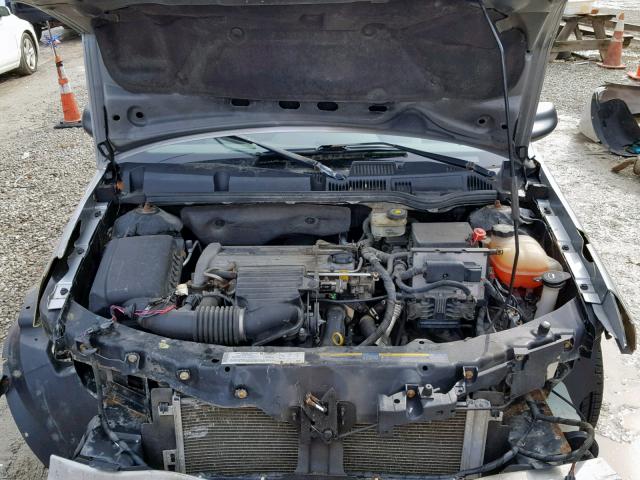 1G8AJ52F04Z226339 - 2004 SATURN ION LEVEL SILVER photo 7