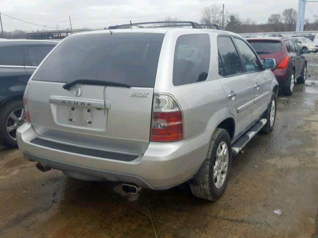 2HNYD18935H500974 - 2005 ACURA MDX TOURIN SILVER photo 4