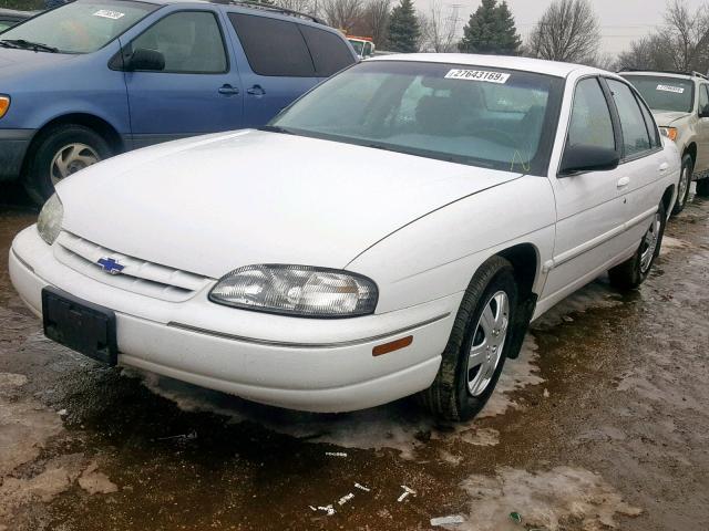 2G1WL52M0S1105538 - 1995 CHEVROLET LUMINA WHITE photo 2