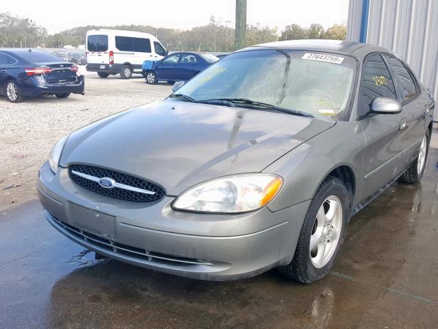 1FAFP55U63A110912 - 2003 FORD TAURUS SES SILVER photo 2