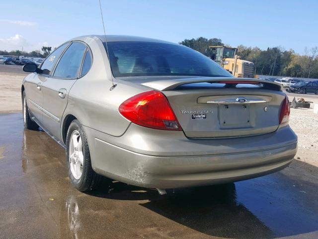 1FAFP55U63A110912 - 2003 FORD TAURUS SES SILVER photo 3