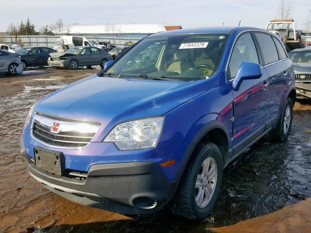 3GSCL33P28S581816 - 2008 SATURN VUE XE BLUE photo 2