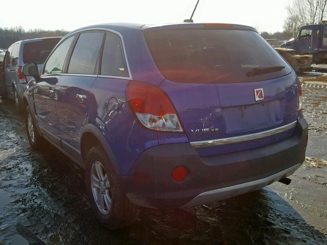 3GSCL33P28S581816 - 2008 SATURN VUE XE BLUE photo 3