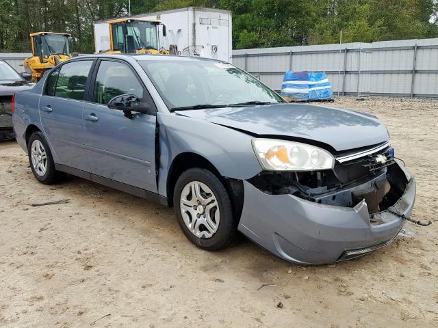 1G1ZS58F07F118573 - 2007 CHEVROLET MALIBU LS BLUE photo 1