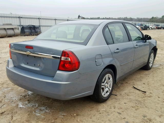 1G1ZS58F07F118573 - 2007 CHEVROLET MALIBU LS BLUE photo 4