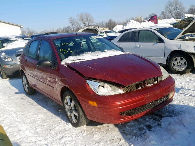 3FAFP37382R204903 - 2002 FORD FOCUS ZX5 RED photo 1