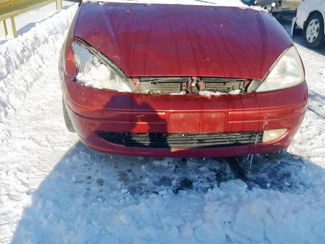 3FAFP37382R204903 - 2002 FORD FOCUS ZX5 RED photo 7