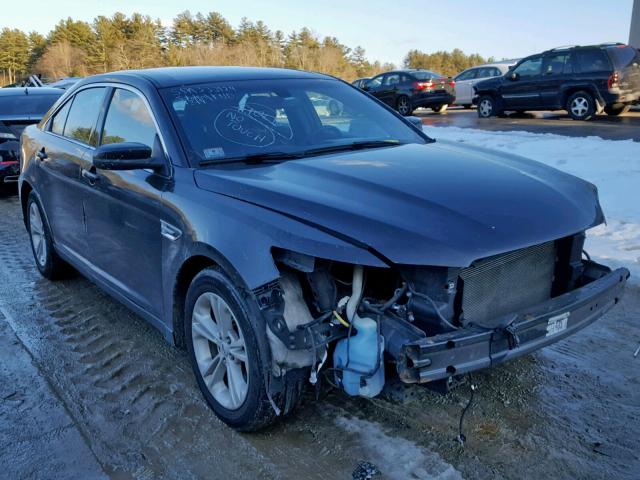 1FAHP2E89EG100689 - 2014 FORD TAURUS SEL BLACK photo 1