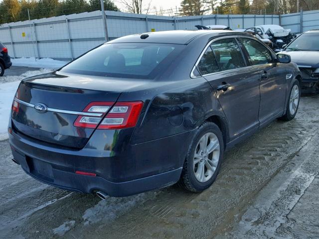 1FAHP2E89EG100689 - 2014 FORD TAURUS SEL BLACK photo 4