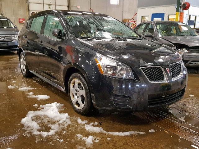 5Y2SP6E84AZ418015 - 2010 PONTIAC VIBE BLACK photo 1