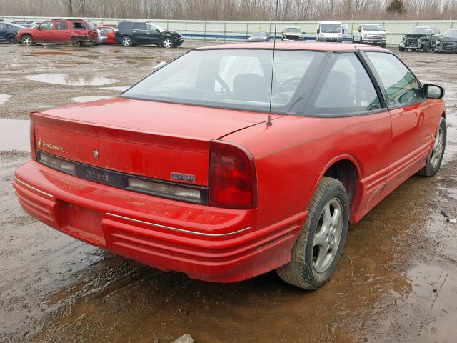 1G3WH12M4VF304929 - 1997 OLDSMOBILE CUTLASS SU RED photo 4