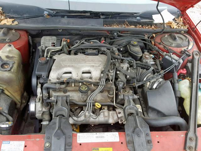 1G3WH12M4VF304929 - 1997 OLDSMOBILE CUTLASS SU RED photo 7