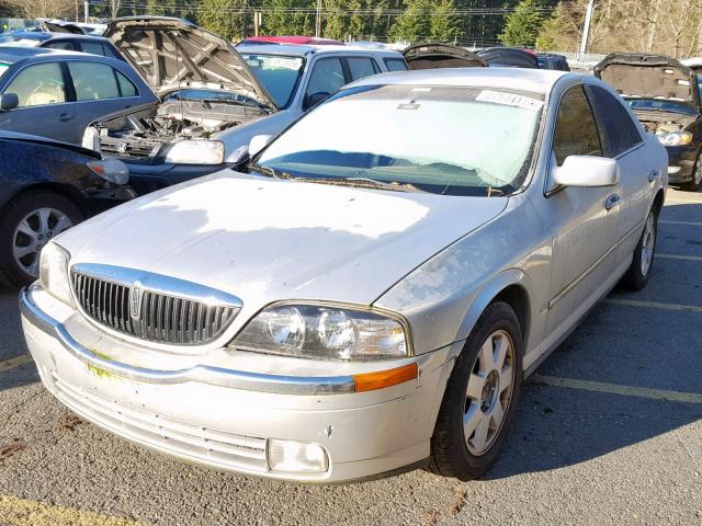1LNHM87A91Y605363 - 2001 LINCOLN LS SILVER photo 2