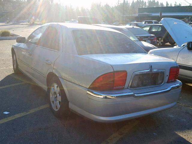 1LNHM87A91Y605363 - 2001 LINCOLN LS SILVER photo 3