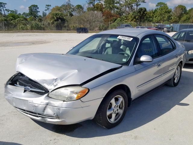 1FAFP55S83A126639 - 2003 FORD TAURUS SES SILVER photo 2