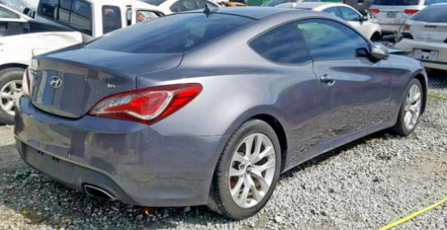 KMHHU6KJ7FU122254 - 2015 HYUNDAI GENESIS CO GRAY photo 4