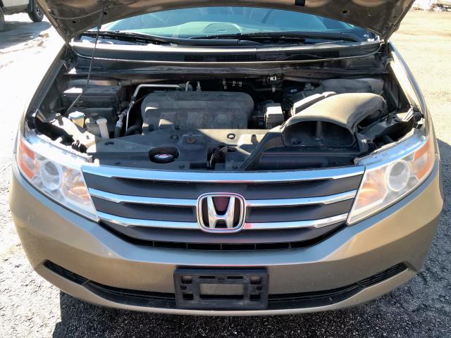 5FNRL5H20DB072762 - 2013 HONDA ODYSSEY LX TAN photo 8