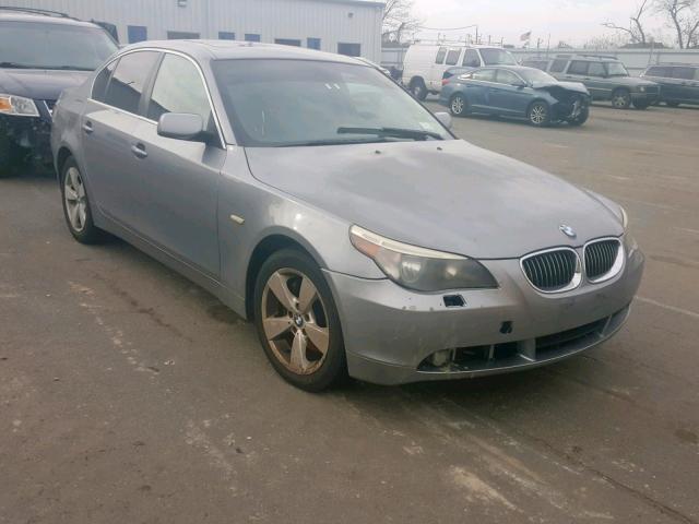 WBANF33546CS36992 - 2006 BMW 525 XI SILVER photo 1