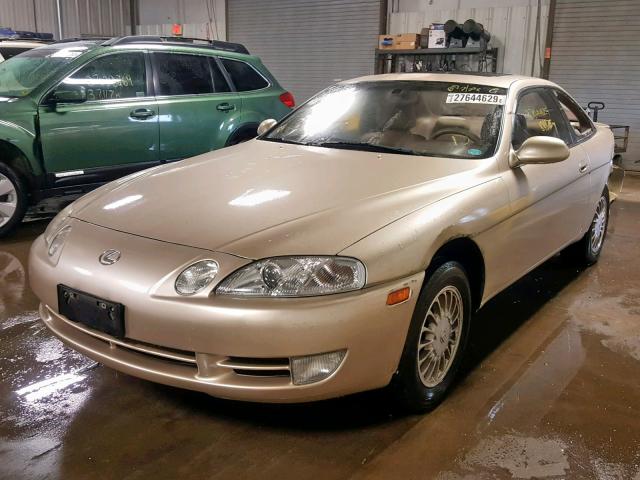 JT8JZ31C8P0016881 - 1993 LEXUS SC 300 GOLD photo 2