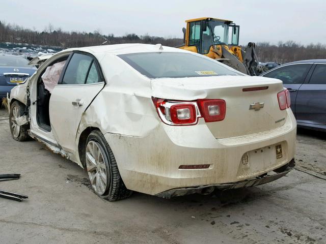 1G11H5SA3DF123349 - 2013 CHEVROLET MALIBU LTZ WHITE photo 3