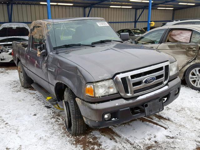 1FTYR11U16PA91439 - 2006 FORD RANGER GRAY photo 1