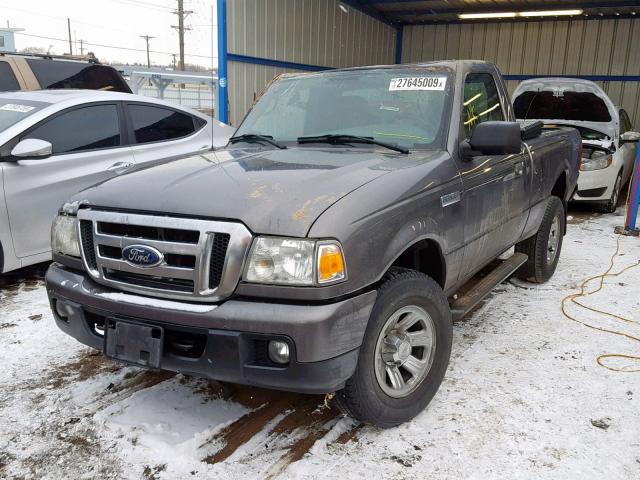 1FTYR11U16PA91439 - 2006 FORD RANGER GRAY photo 2