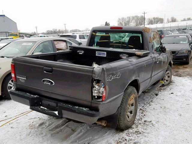 1FTYR11U16PA91439 - 2006 FORD RANGER GRAY photo 4