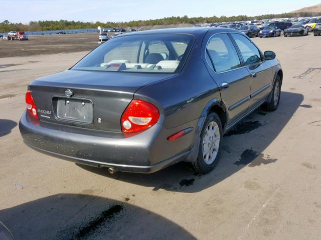 JN1CA31DX1T612125 - 2001 NISSAN MAXIMA GXE GRAY photo 4