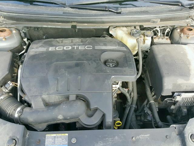 1G1ZG57B584303893 - 2008 CHEVROLET MALIBU LS GRAY photo 7