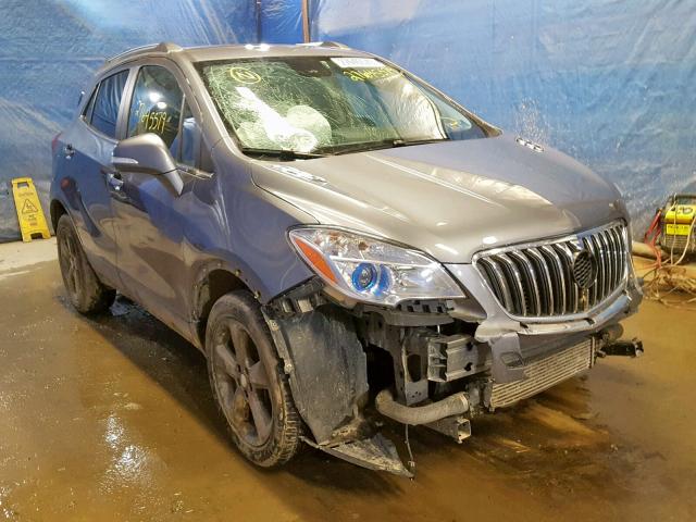 KL4CJESB0EB718160 - 2014 BUICK ENCORE GRAY photo 1