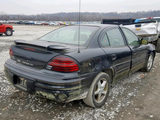 1G2NE52T2XM929495 - 1999 PONTIAC GRAND AM S BLACK photo 4