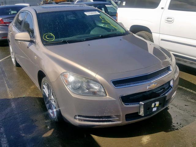 1G1ZJ57B68F285393 - 2008 CHEVROLET MALIBU 2LT TAN photo 1