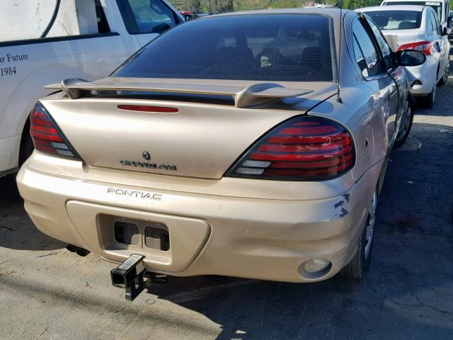 1G2NF52E74C204930 - 2004 PONTIAC GRAND AM S TAN photo 4