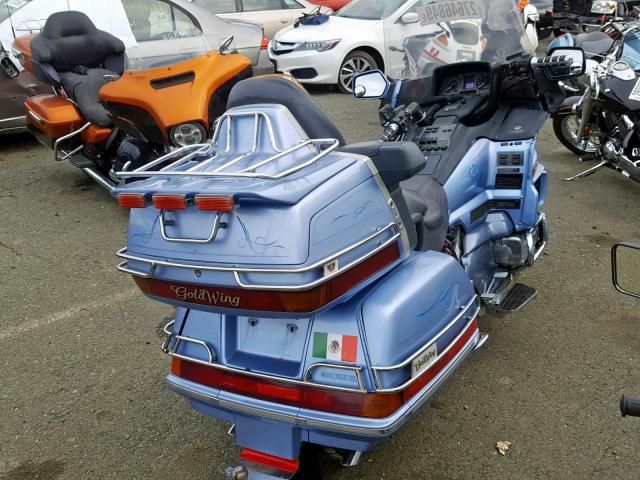 1HFSC2207LA200547 - 1990 HONDA GL1500 BLUE photo 4