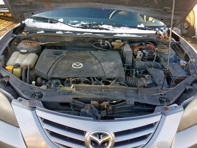 JM1BK123241186561 - 2004 MAZDA 3 S BLUE photo 7