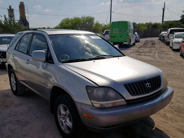 JT6GF10U3X0025708 - 1999 LEXUS RX 300 SILVER photo 1