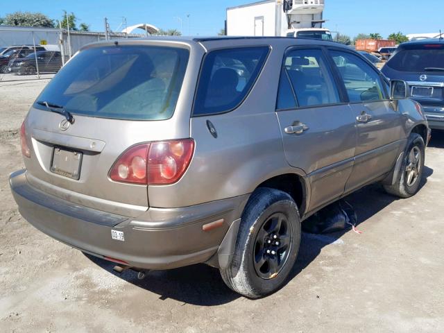 JT6GF10U5Y0061241 - 2000 LEXUS RX 300 GOLD photo 4