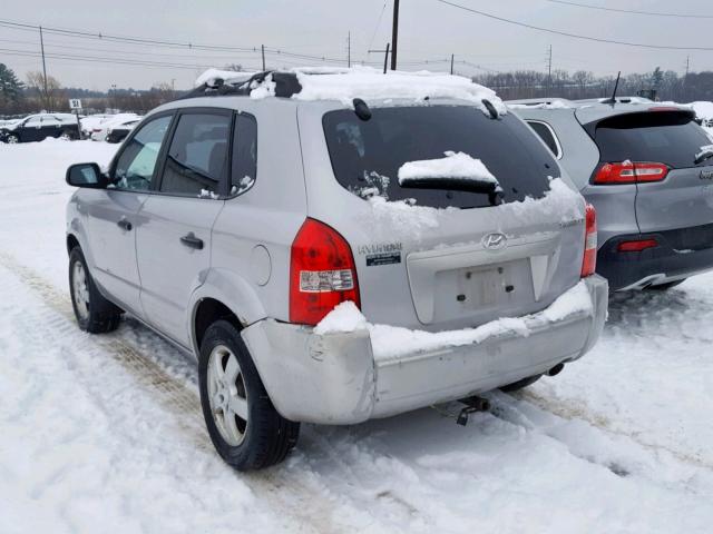 KM8JM72B06U321498 - 2006 HYUNDAI TUCSON GL GRAY photo 3